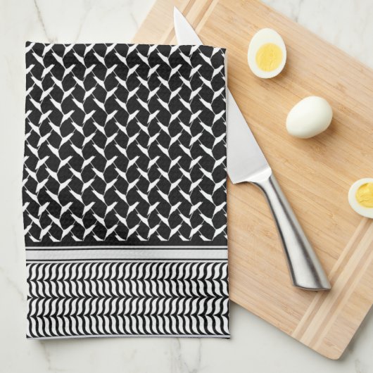 Palestijns Schort Keffiyeh Theedoek (Quarter Fold)