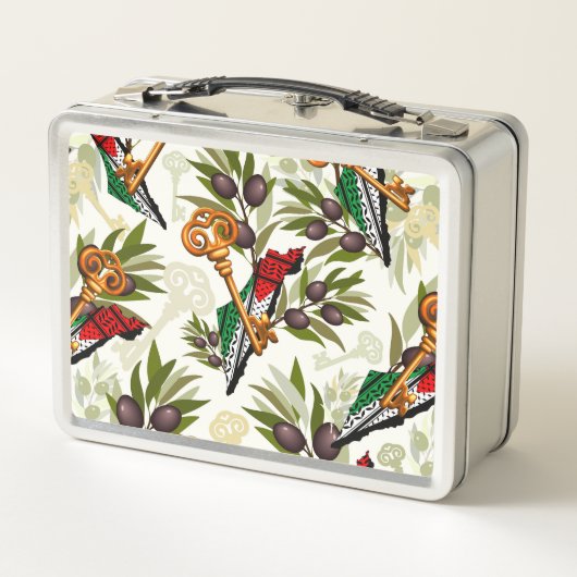 Palestijns sleutelsymbool van het recht op terugke (Achterkant)