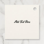 Palestijns sleutelsymbool van het recht op terugke bedankjes labels (Achterkant)