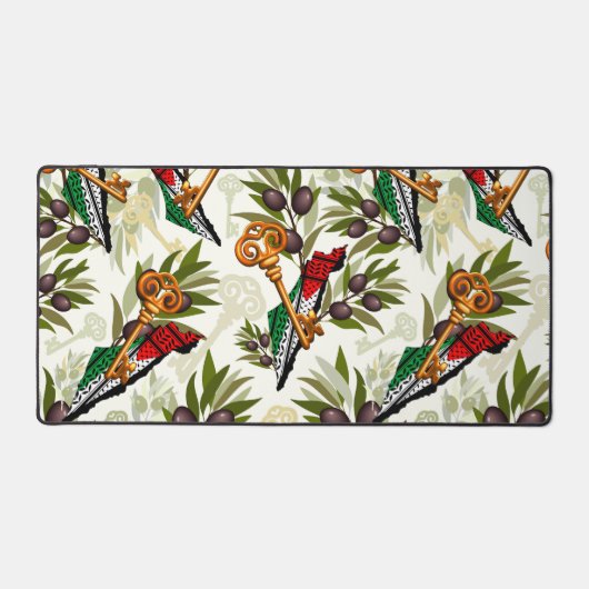 Palestijns sleutelsymbool van het recht op terugke bureaumat (Voorkant)