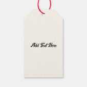 Palestijns sleutelsymbool van het recht op terugke cadeaulabel (Achterkant)