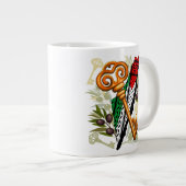 Palestijns sleutelsymbool van het recht op terugke grote koffiekop (Voorkant rechts)