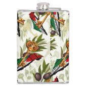 Palestijns sleutelsymbool van het recht op terugke heupfles (Achterkant)