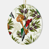 Palestijns sleutelsymbool van het recht op terugke keramisch ornament (Links)