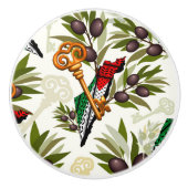 Palestijns sleutelsymbool van het recht op terugke keramische knop (Voorkant)