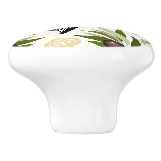 Palestijns sleutelsymbool van het recht op terugke keramische knop (Zijkant)