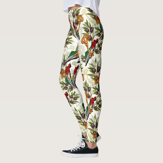 Palestijns sleutelsymbool van het recht op terugke leggings (Links)