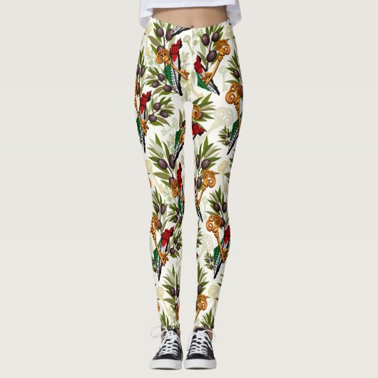Palestijns sleutelsymbool van het recht op terugke leggings (Voorkant)