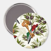 Palestijns sleutelsymbool van het recht op terugke magneet (Voorkant / Achterkant)