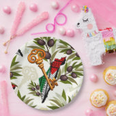 Palestijns sleutelsymbool van het recht op terugke papieren bordje (Feest)