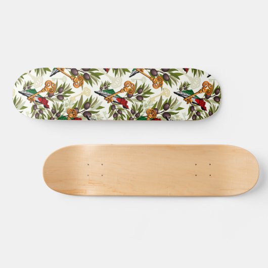 Palestijns sleutelsymbool van het recht op terugke persoonlijk skateboard (Horizontaal)