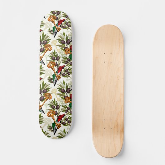 Palestijns sleutelsymbool van het recht op terugke persoonlijk skateboard (Voorkant)