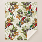 Palestijns sleutelsymbool van het recht op terugke sherpa deken (Voorkant)