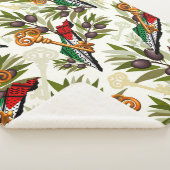 Palestijns sleutelsymbool van het recht op terugke sherpa deken (3/4)