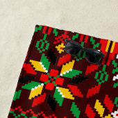 Palestijns Tatreez Traditioneel Borduurwerk Strandlaken (In situ)