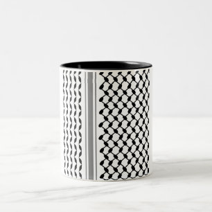 Palestijns Zwart Kufiya Mok