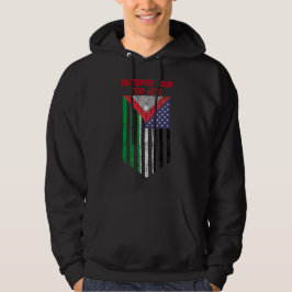 Palestijnse Amerikaanse vlag - Save Palestine Hoodie