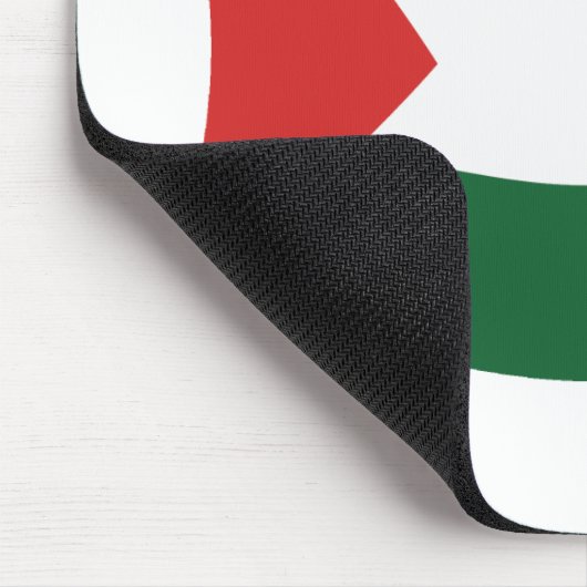 Palestijnse Autoriteit Flag Mousepad Muismat (Hoek)
