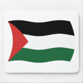 Palestijnse Autoriteit Flag Mousepad Muismat (Voorkant)