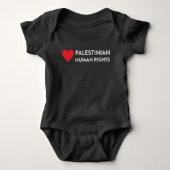 Palestijnse Baby voor de mensenrechten Romper (Voorkant)