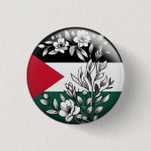 PALESTIJNSE BLOEMIGE BUTTON (Voorkant)