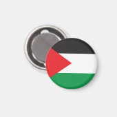 palestijnse Button, palestijnse vlag Magneet (Voorkant / Achterkant)