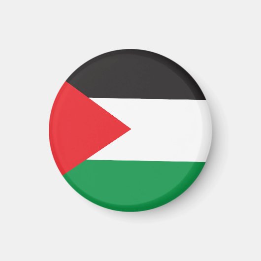 palestijnse Button, palestijnse vlag Magneet (Voorkant)