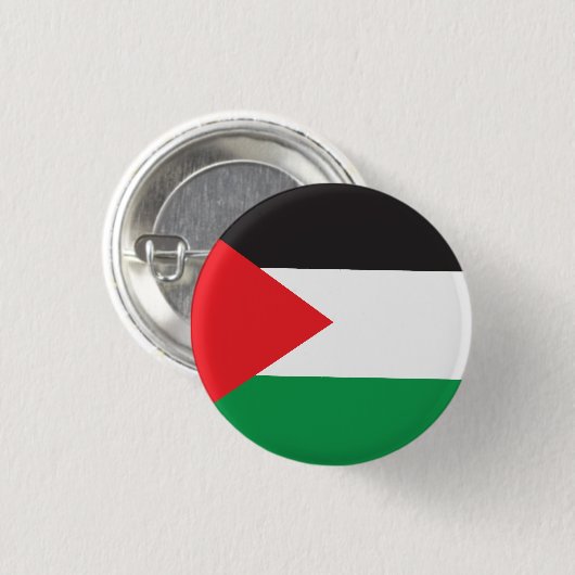palestijnse Button, palestijnse vlag Ronde Button 3,2 Cm (Voorkant /achterkant)