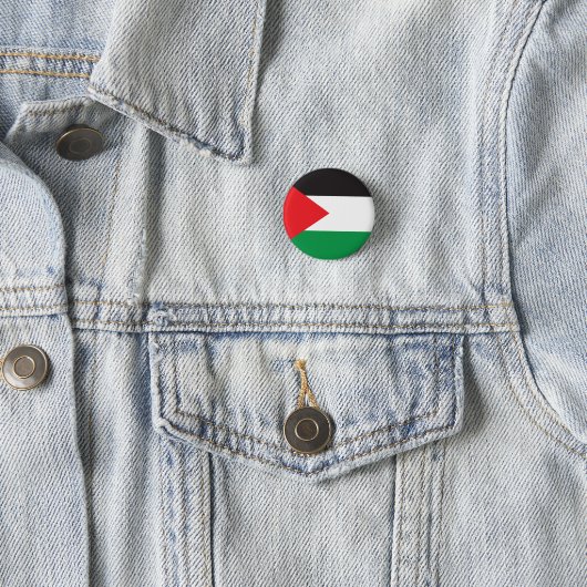 palestijnse Button, palestijnse vlag Ronde Button 3,2 Cm (In situ)