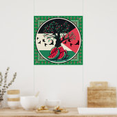 Palestijnse cultuur | Palestijnse watermeloen, oli Poster (Keuken)