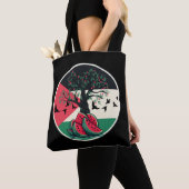Palestijnse cultuur Palestijnse watermeloen olijfb Tote Bag (Dichtbij)