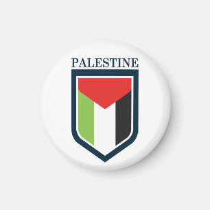 Palestijnse en Palestijnse vlag Magneet