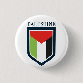 Palestijnse en Palestijnse vlag Ronde Button 3,2 Cm