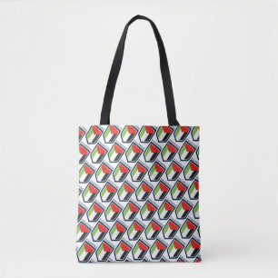 Palestijnse en Palestijnse vlag Tote Bag