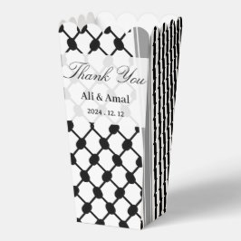 Palestijnse Hatta Keffiyeh bedankt voor jullie bru Bedankdoosjes
