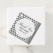 Palestijnse Hatta Keffiyeh bedankt voor jullie bru Bedankjes Labels (In situ)