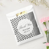 Palestijnse Hatta Keffiyeh bedankt voor jullie bru Bedankzakje (Gezegeld)