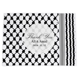 Palestijnse Hatta Keffiyeh bedankt voor jullie bru Groot Cadeauzakje