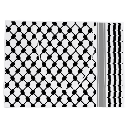 Palestijnse Hatta Keffiyeh bedankt voor jullie bru Groot Cadeauzakje (Achterkant)