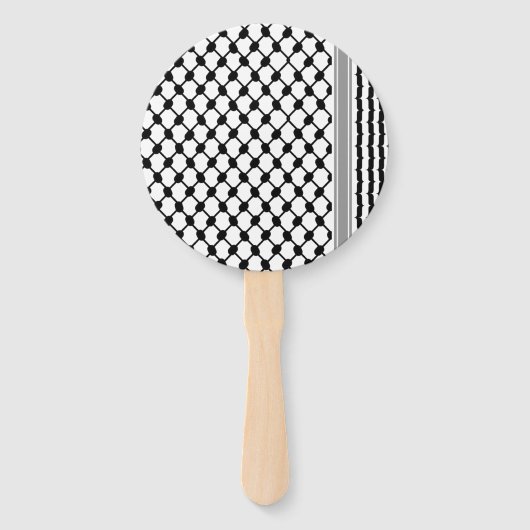 Palestijnse Hatta Keffiyeh bedankt voor jullie bru Handwaaier (Achterkant)