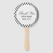 Palestijnse Hatta Keffiyeh bedankt voor jullie bru Handwaaier (Voorkant)