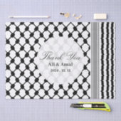 Palestijnse Hatta Keffiyeh bedankt voor jullie bru Tissuepapier (Craft)