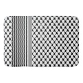 Palestijnse Hatta Keffiyeh Kufiya Folk (2 Patroon) Badmat (Voorkant)