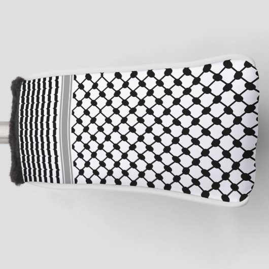 Palestijnse Hatta Keffiyeh Kufiya Folk (2 Patroon) Golfheadcover (Voorkant)