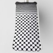 Palestijnse Hatta Keffiyeh Kufiya Folk (2 Patroon) Golfheadcover (Draai 90)