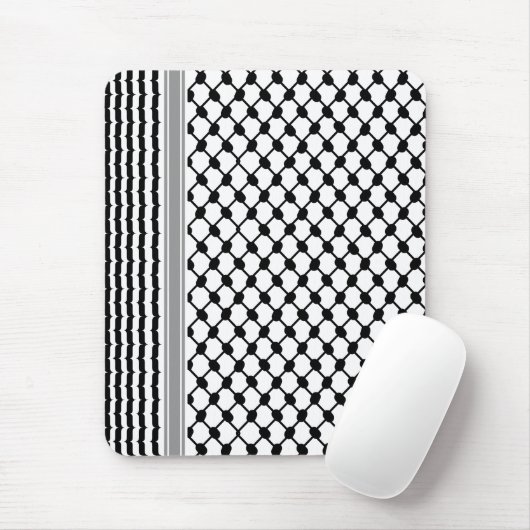 Palestijnse Hatta Keffiyeh Kufiya Folk (2 Patroon) Muismat (Met muis)