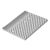 Palestijnse Hatta Keffiyeh Kufiya Folk (2 Patroon) Notitieblok (Linkerzijde)