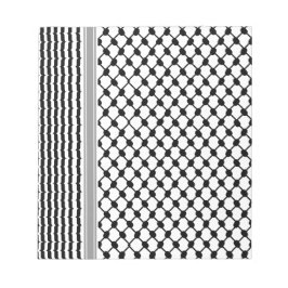 Palestijnse Hatta Keffiyeh Kufiya Folk (2 Patroon) Notitieblok