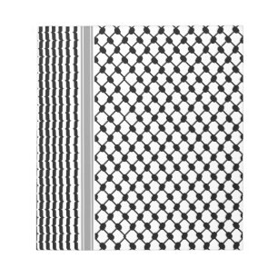 Palestijnse Hatta Keffiyeh Kufiya Folk (2 Patroon) Notitieblok