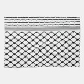 Palestijnse Hatta Keffiyeh Kufiya Folk (2 Patroon) Theedoek (Horizontaal)
